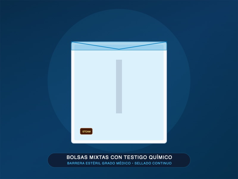 Bolsas Mixtas y Termoselladora Grado Médico