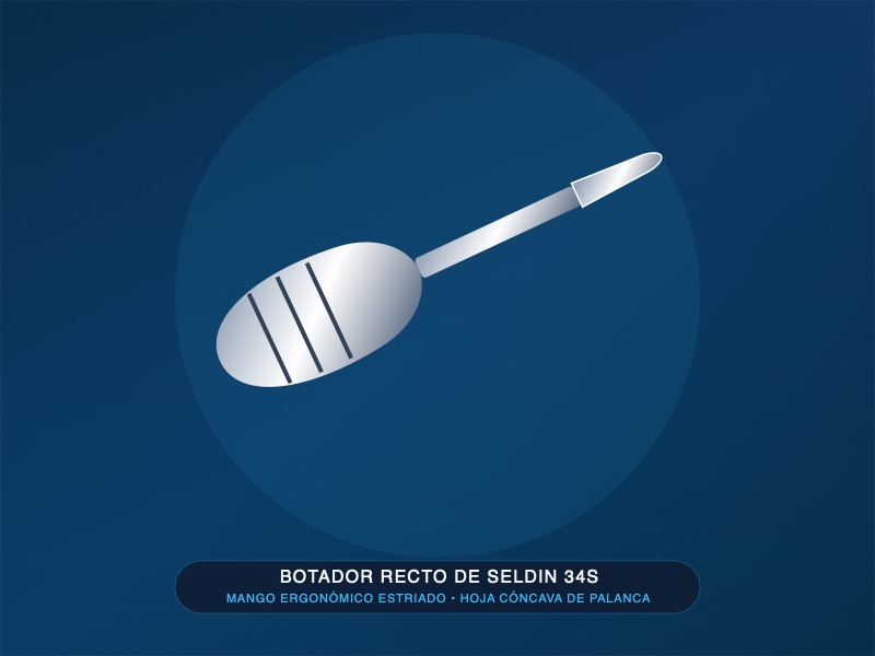 Botador / Elevador Recto de Seldin