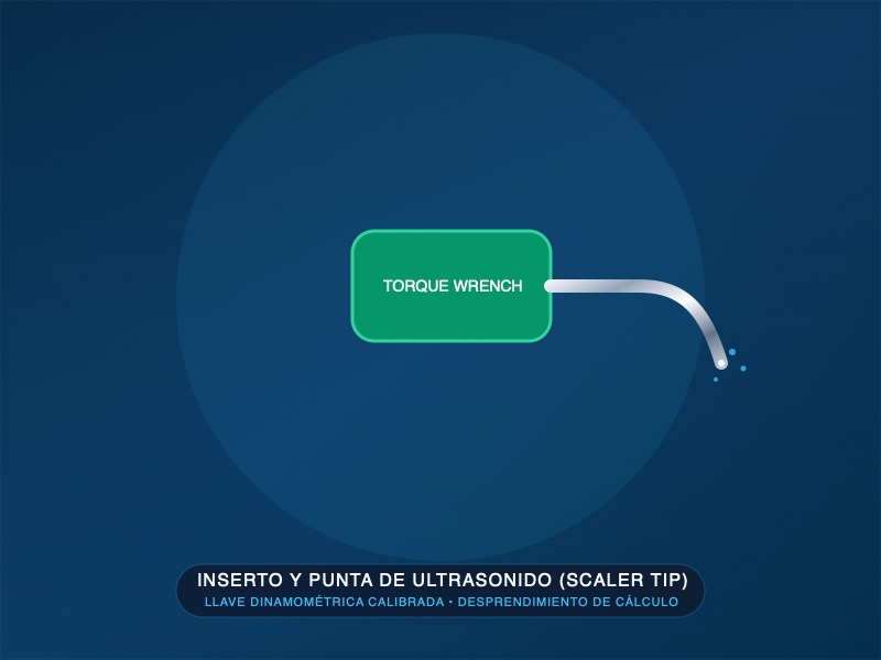 Inserto / Punta de Ultrasonido Dental (Scaler Tip)