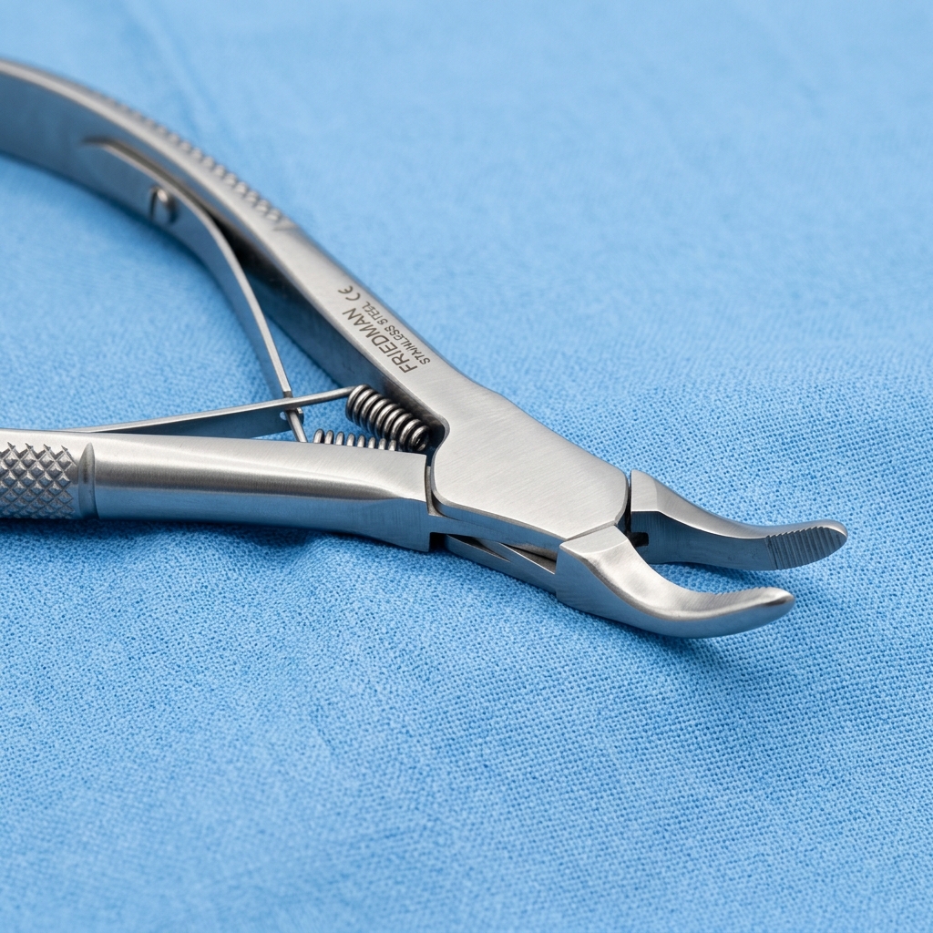 Pinza Gubia Quirúrgica Alveolar de Friedman
