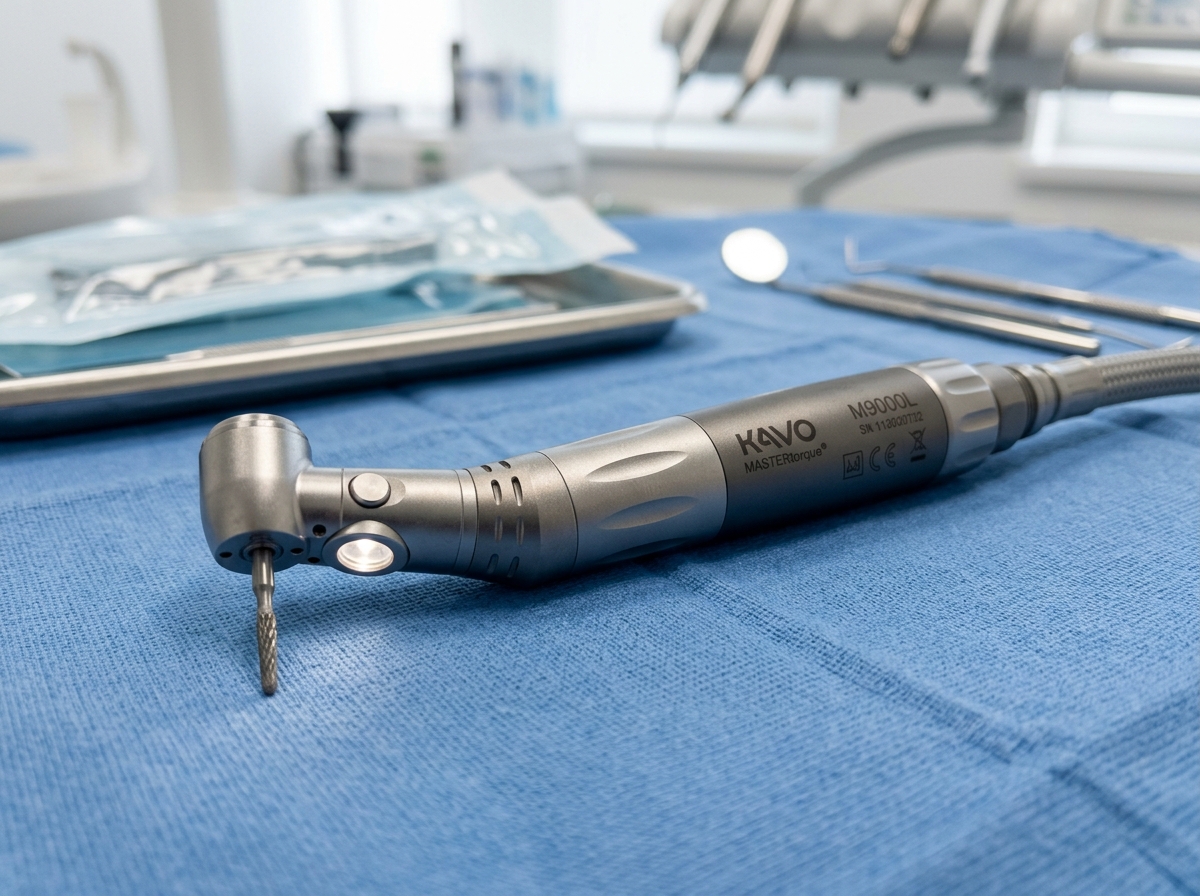 Turbina Dental Neumática de Alta Velocidad con Luz LED
